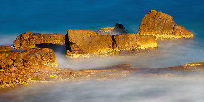 Rocks in the Mediterranean sea