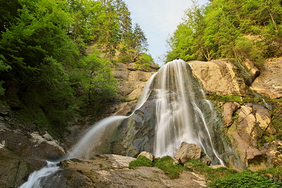 Photo of Dard waterfall in Massif des Bornes, France
